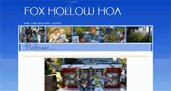 Desktop Screenshot of foxhollowhoa.net